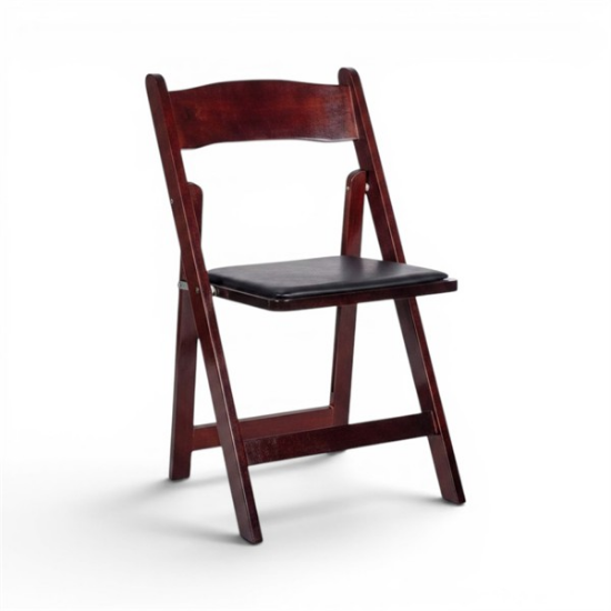 Picture of Wood, Mahogany Folding Chair