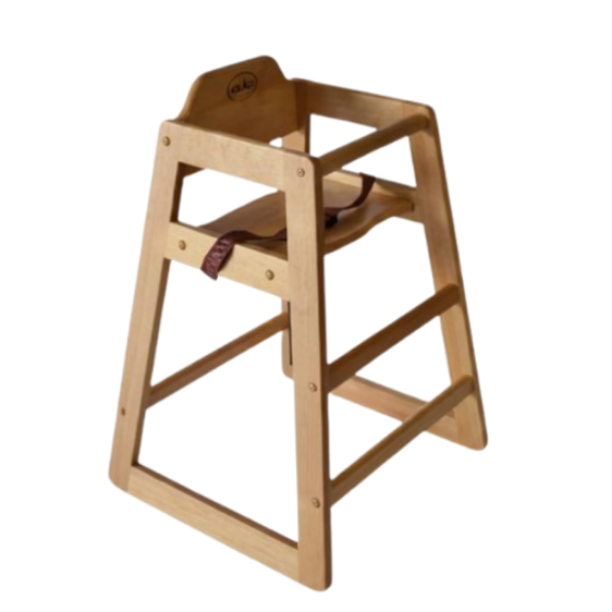 Picture of Wood, Natural Children Highchair