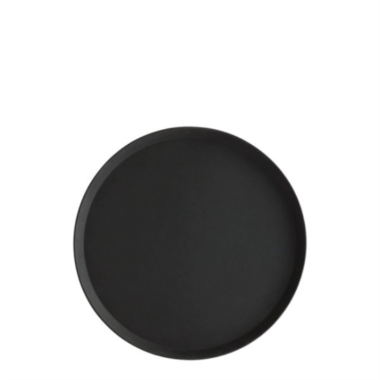 Picture of Waiter Service Bar Tray, 14"Rd Blk