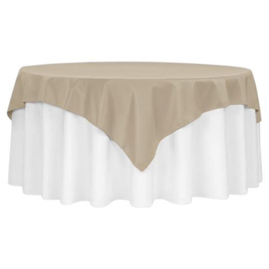 Picture of Vantage, Beige 54" Square Linen