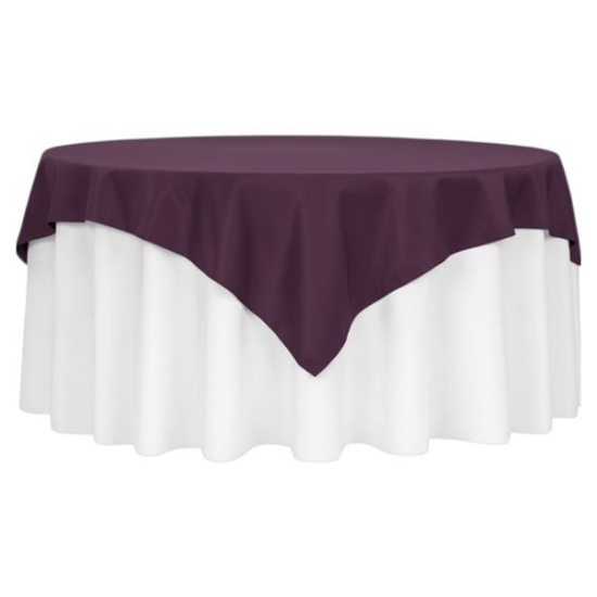 Picture of Vantage, Eggplant 54" Square Linen