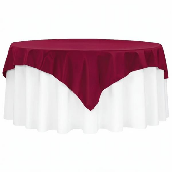 Picture of Vantage, Raspberry 54" Square Linen