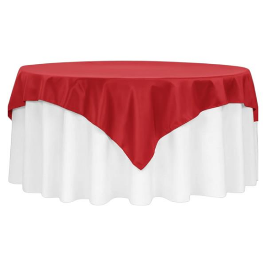 Picture of Vantage, Red 54" Square Linen