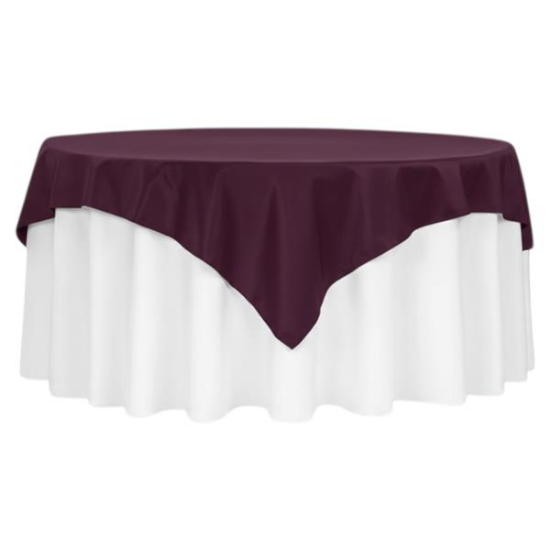 Picture of Vantage, Plum 54" Square Linen 