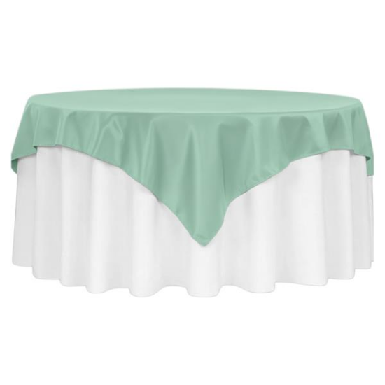 Picture of Vantage, Mint 72" Square Linen