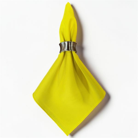 Picture of Vantage, Lemon Linen Napkin