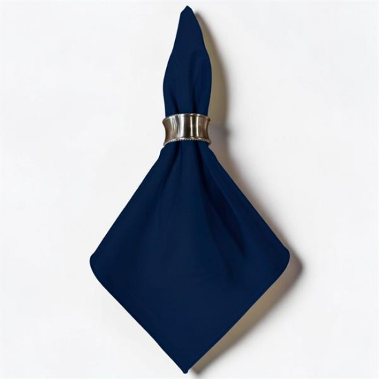 Picture of Vantage, Navy Blue Linen Napkin