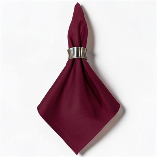 Picture of Vantage, Raspberry Linen Napkin