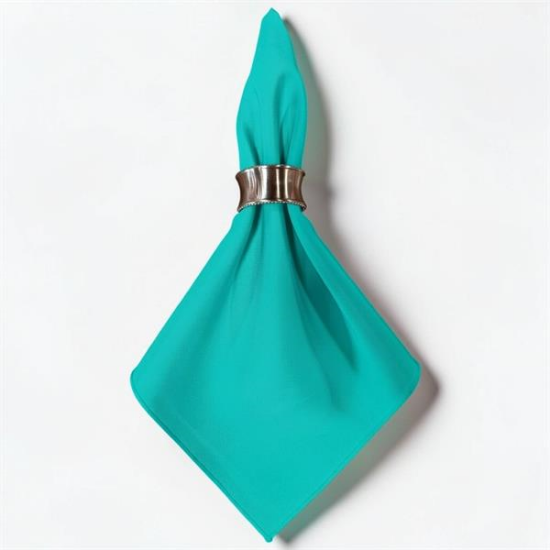 Picture of Vantage, Turquoise Linen Napkin