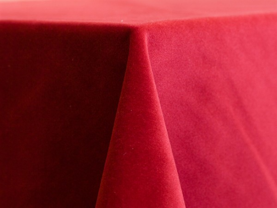 Picture of Velvet, Red 8' King Banquet Drape