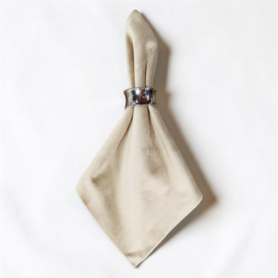 Picture of Velvet, Ivory Linen Napkin