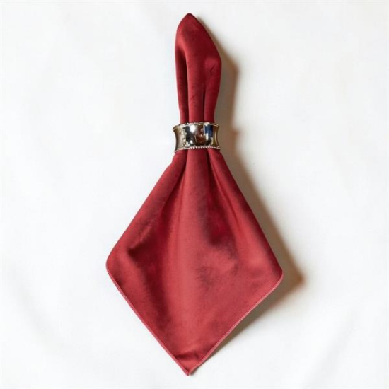 Picture of Velvet, Red Linen Napkin