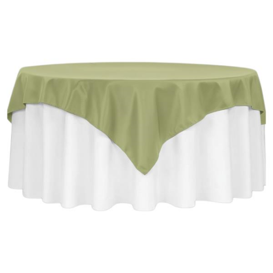Picture of Vantage, Light Olive 72" Sq Linen