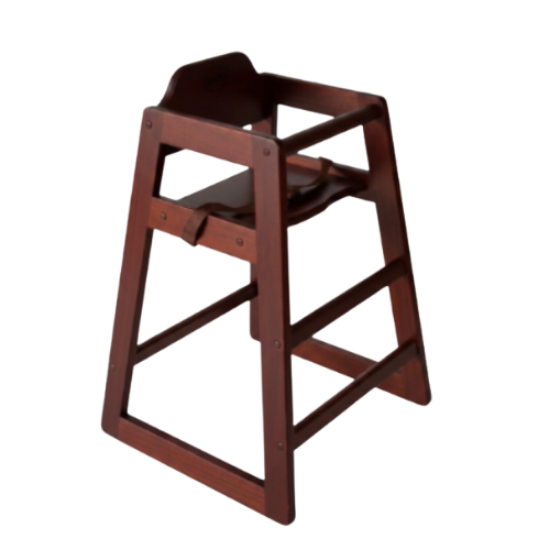 Picture of Wood, Mahogany Children Highchair