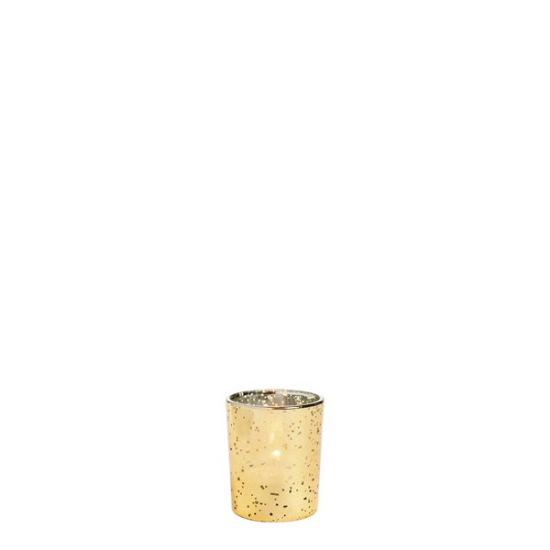 Picture of Votive Candle Holder Gold Glass