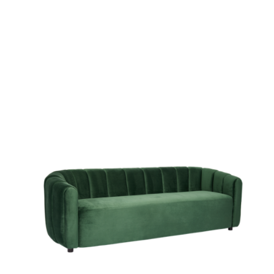 Picture of Velvet, Forest Shell Loveseat